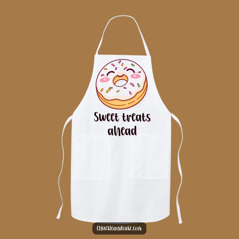 Funny Donut Wink Apron - Cook Up Fun with This Playful Kitchen Essential