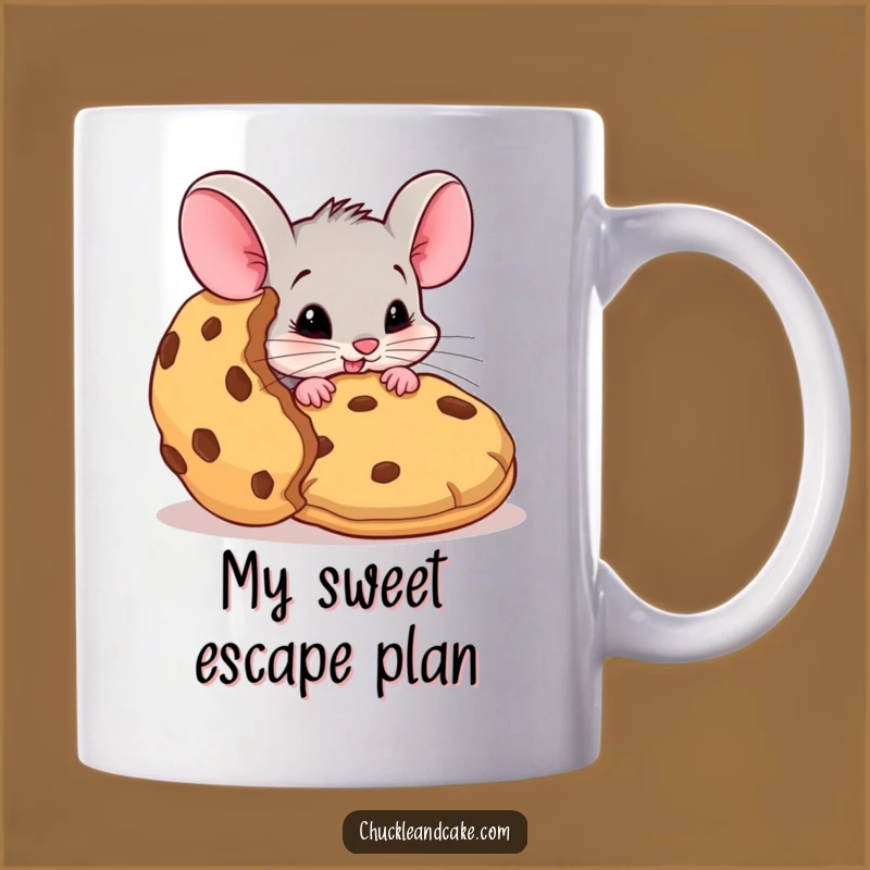 Funny Mouse Cookie Caper Mug: A Hilarious Gift for Snack Lovers