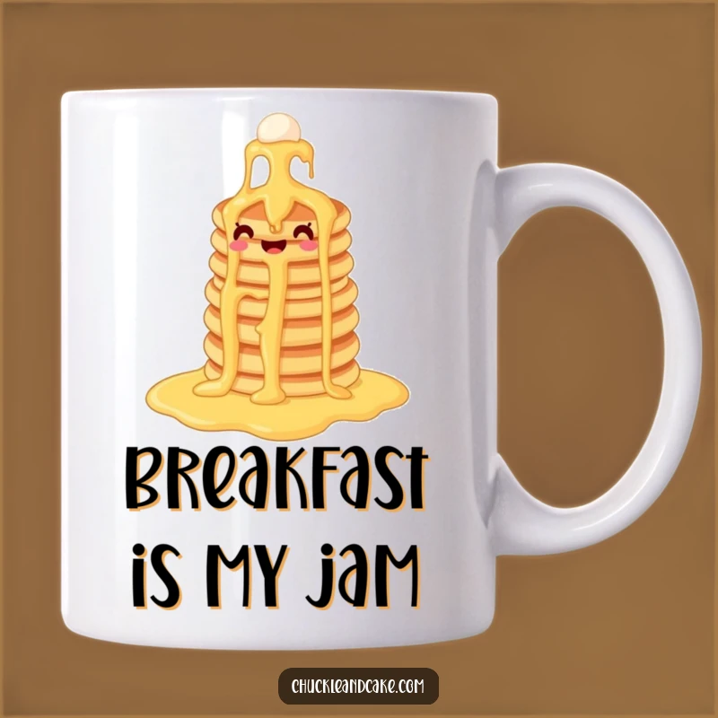 Funny Pancake Syrup Waterfall Mug: Deliciously Hilarious Breakfast Gift
