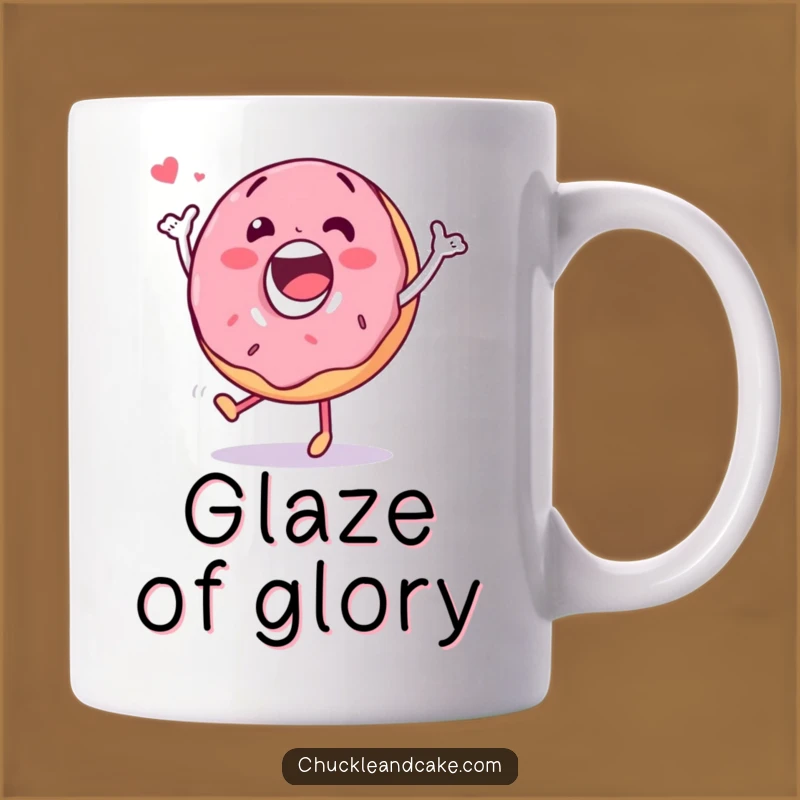 Funny Donut Dance Mug: Start Your Day with Sweet Moves