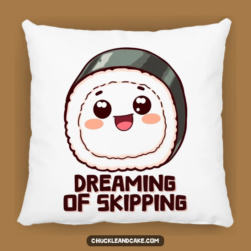 Funny Sushi Pillow: Cuddle Up with Comical Sushi Comfort