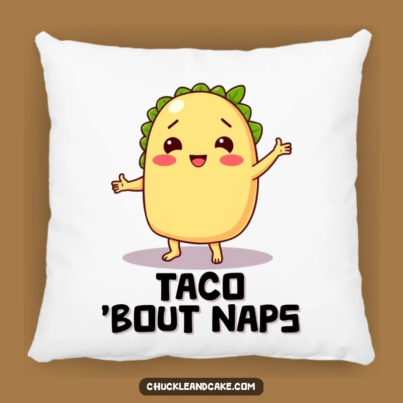 Funny Taco Dancing Pillow - Cozy Comfort with Fiesta Fun