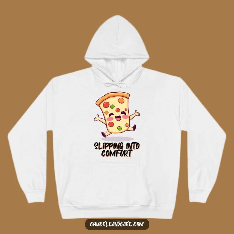 Cozy Funny Pizza Hoodie: Warmth with a Slice of Giggles