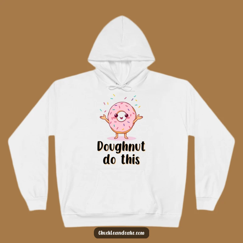 Funny Donut Hoodie: Stay Cozy While Juggling Sweet Sprinkles
