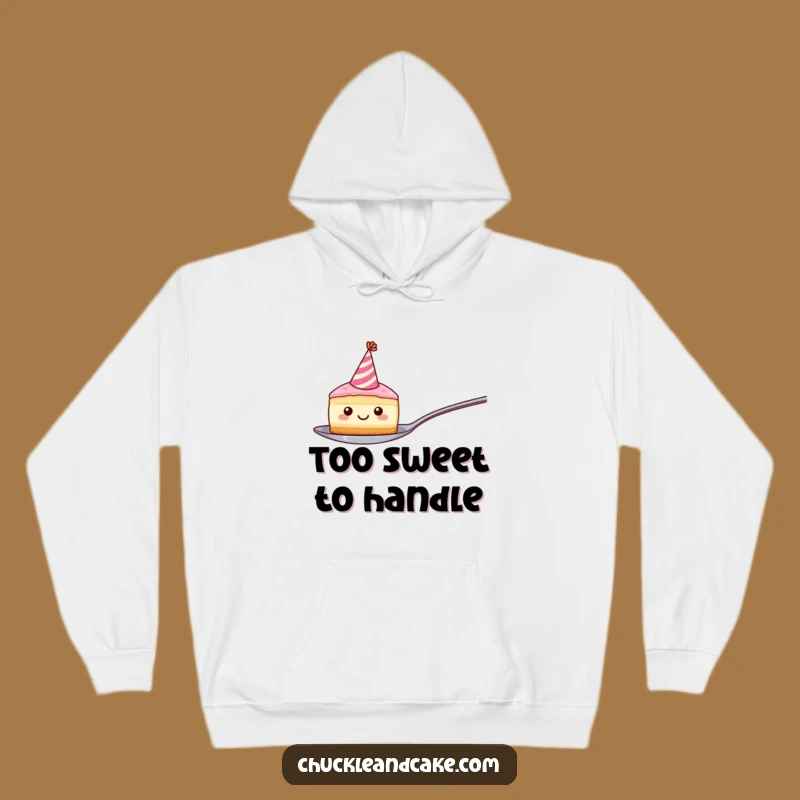 Funny Cake Slice Hoodie - Cozy & Hilarious Sweet Treat Apparel Gift