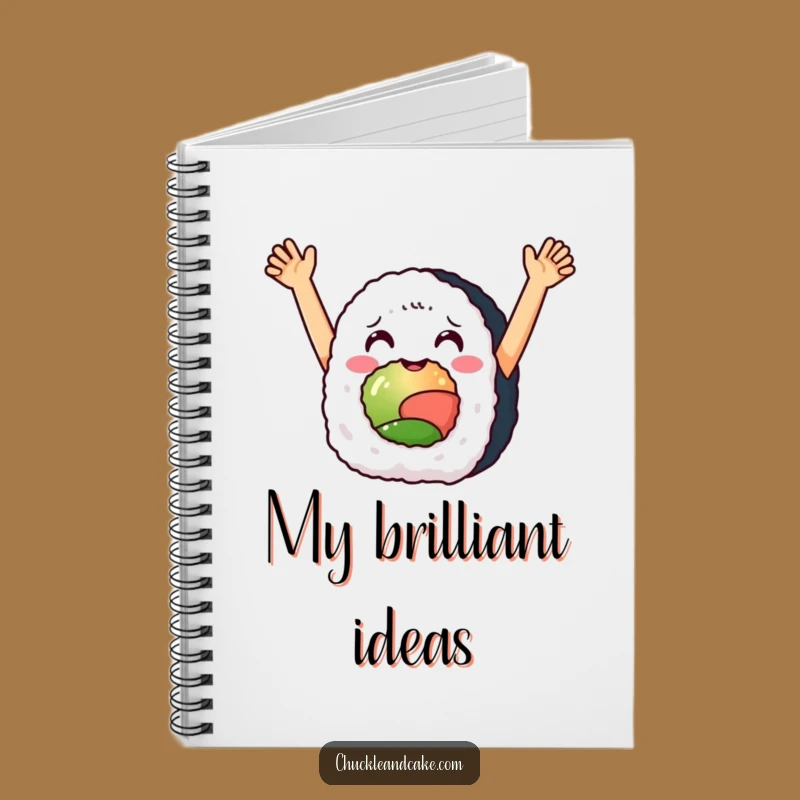 Funny Sushi Roll Celebration Notebook: Record Your Happy Moments
