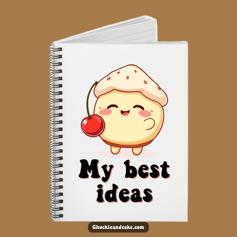 Funny Giggling Muffin Notebook - Hilarious Journal for Sweet Thoughts & Ideas