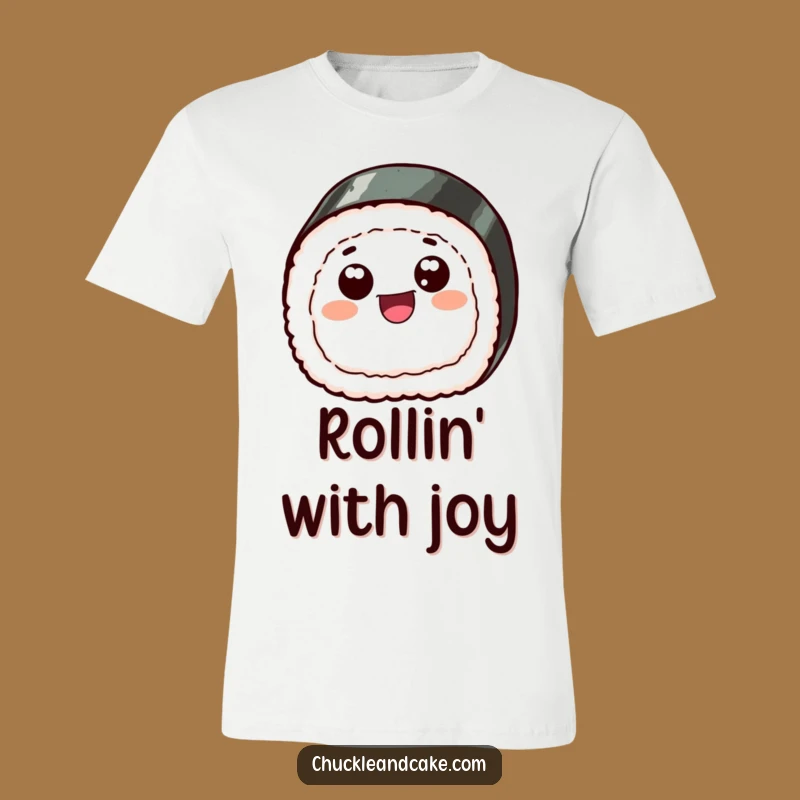 Funny Skipping Sushi T-Shirt: Wear Your Sushi-Loving Happiness