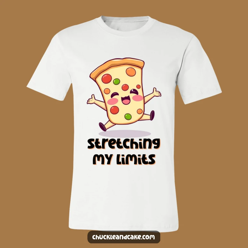 Funny Pizza Split T-Shirt: Wear Your Giggling Pizza Style