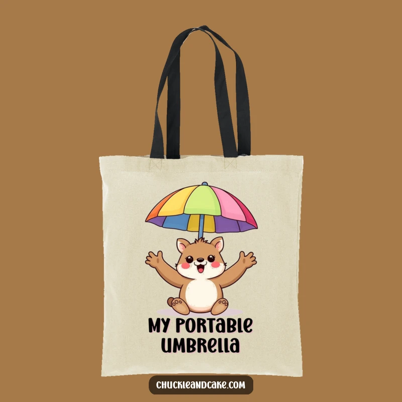 Funny Animal Umbrella Tote Bag - Beach Essential Gift!