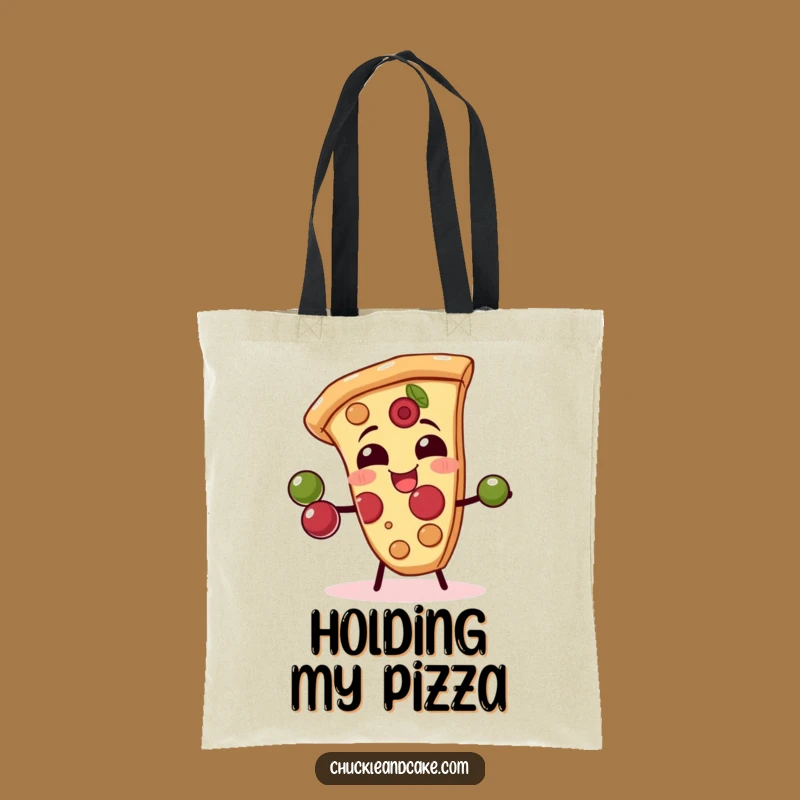 Funny Pizza Slice Tote Bag - Carry Your Essentials with Hilarious Style